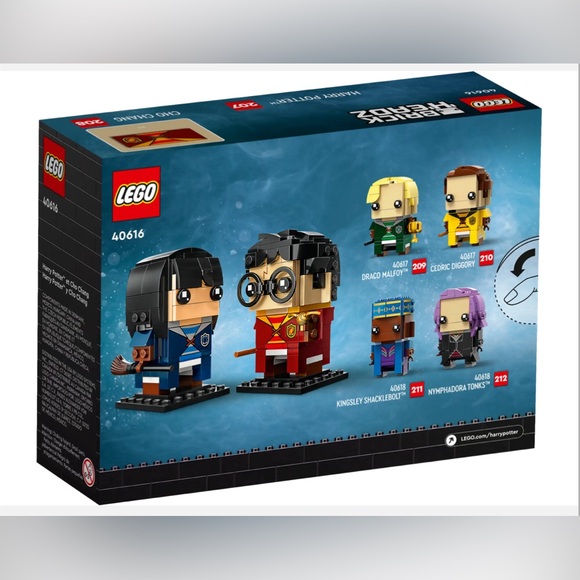 LEGO® BrickHeadz™ Harry Potter™ & Cho Chang (40616) Retired NEW - Picture 2 of 4